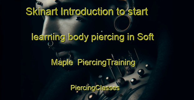 Skinart Introduction to start learning body piercing in Soft Maple | PiercingTraining | PiercingClasses | SkinartTraining-United States