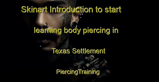 Skinart Introduction to start learning body piercing in Texas Settlement | #PiercingTraining #PiercingClasses #SkinartTraining-United States