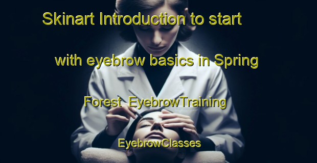 Skinart Introduction to start with eyebrow basics in Spring Forest | EyebrowTraining | EyebrowClasses | SkinartTraining-United States