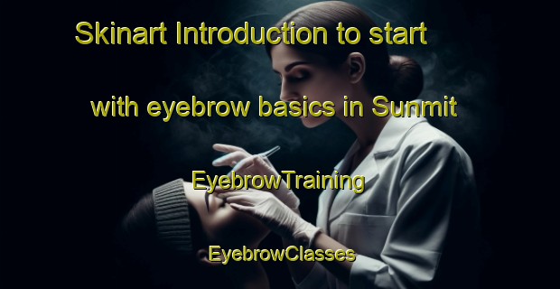 Skinart Introduction to start with eyebrow basics in Sunmit | EyebrowTraining | EyebrowClasses | SkinartTraining-United States