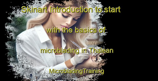 Skinart Introduction to start with the basics of microblading in Thalean | MicrobladingTraining | MicrobladingClasses | SkinartTraining-United States