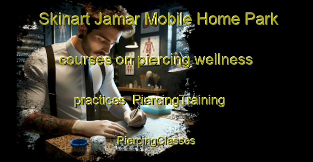 Skinart Jamar Mobile Home Park courses on piercing wellness practices | #PiercingTraining #PiercingClasses #SkinartTraining-United States