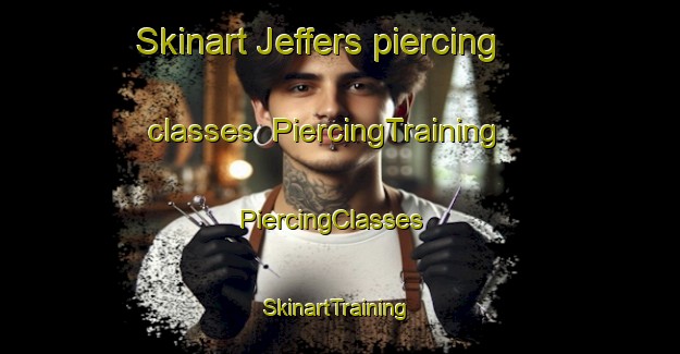 Skinart Jeffers piercing classes | PiercingTraining | PiercingClasses | SkinartTraining-United States