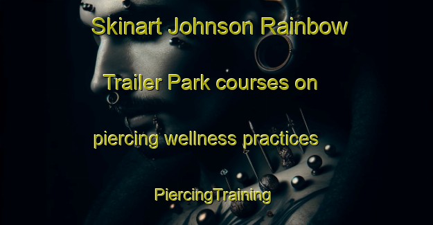 Skinart Johnson Rainbow Trailer Park courses on piercing wellness practices | #PiercingTraining #PiercingClasses #SkinartTraining-United States