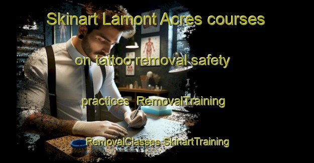 Skinart Lamont Acres courses on tattoo removal safety practices | #RemovalTraining #RemovalClasses #SkinartTraining-United States