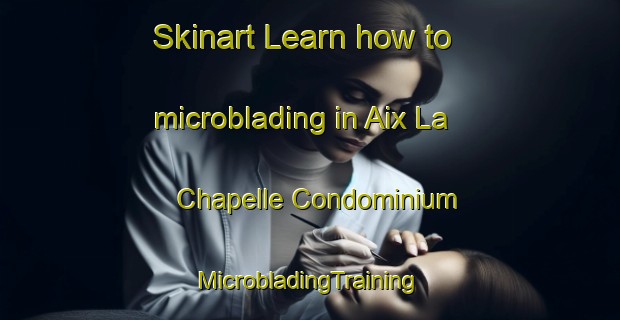 Skinart Learn how to microblading in Aix La Chapelle Condominium | #MicrobladingTraining #MicrobladingClasses #SkinartTraining-United States