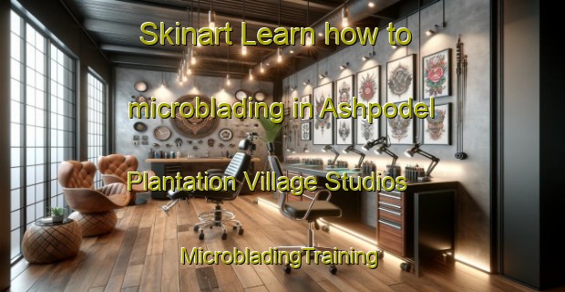 Skinart Learn how to microblading in Ashpodel Plantation Village Studios | #MicrobladingTraining #MicrobladingClasses #SkinartTraining-United States