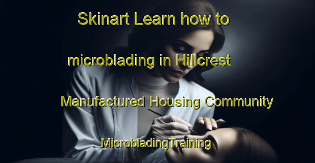 Skinart Learn how to microblading in Hillcrest Manufactured Housing Community | #MicrobladingTraining #MicrobladingClasses #SkinartTraining-United States