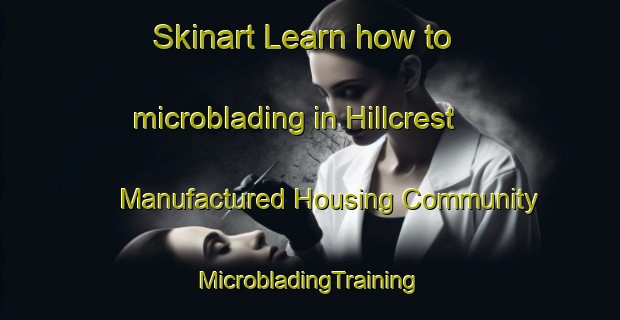 Skinart Learn how to microblading in Hillcrest Manufactured Housing Community | #MicrobladingTraining #MicrobladingClasses #SkinartTraining-United States