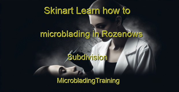 Skinart Learn how to microblading in Rozenows Subdivision | #MicrobladingTraining #MicrobladingClasses #SkinartTraining-United States