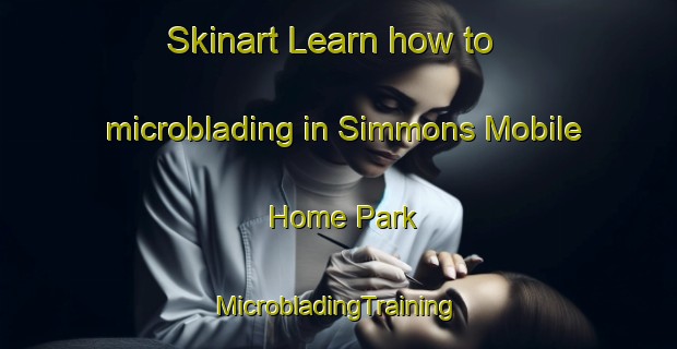 Skinart Learn how to microblading in Simmons Mobile Home Park | #MicrobladingTraining #MicrobladingClasses #SkinartTraining-United States