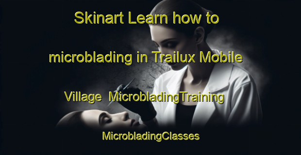 Skinart Learn how to microblading in Trailux Mobile Village | #MicrobladingTraining #MicrobladingClasses #SkinartTraining-United States