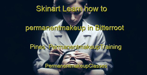 Skinart Learn how to permanentmakeup in Bitterroot Pines | PermanentmakeupTraining | PermanentmakeupClasses | SkinartTraining-United States