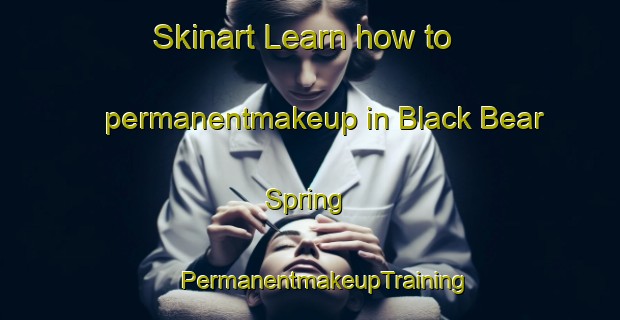 Skinart Learn how to permanentmakeup in Black Bear Spring | #PermanentmakeupTraining #PermanentmakeupClasses #SkinartTraining-United States