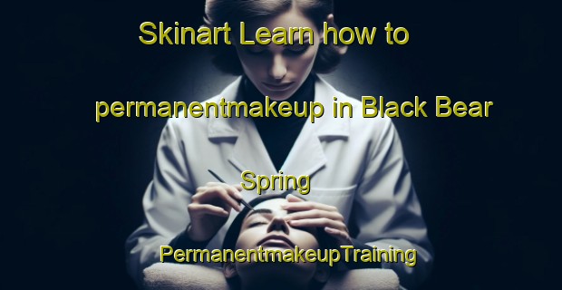 Skinart Learn how to permanentmakeup in Black Bear Spring | PermanentmakeupTraining | PermanentmakeupClasses | SkinartTraining-United States
