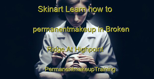 Skinart Learn how to permanentmakeup in Broken Ridge At Highpoint | #PermanentmakeupTraining #PermanentmakeupClasses #SkinartTraining-United States