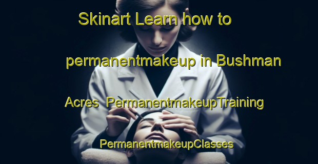 Skinart Learn how to permanentmakeup in Bushman Acres | #PermanentmakeupTraining #PermanentmakeupClasses #SkinartTraining-United States