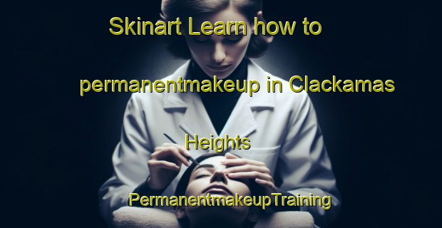 Skinart Learn how to permanentmakeup in Clackamas Heights | #PermanentmakeupTraining #PermanentmakeupClasses #SkinartTraining-United States