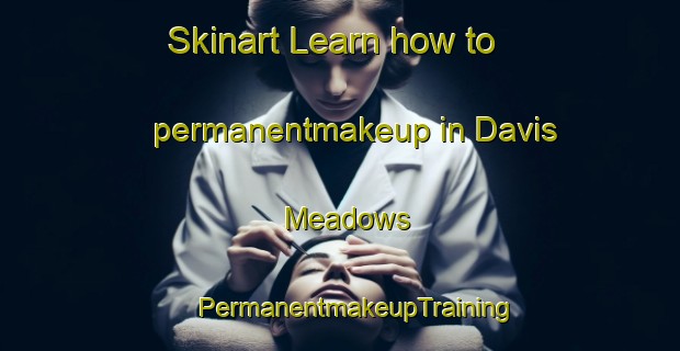 Skinart Learn how to permanentmakeup in Davis Meadows | #PermanentmakeupTraining #PermanentmakeupClasses #SkinartTraining-United States