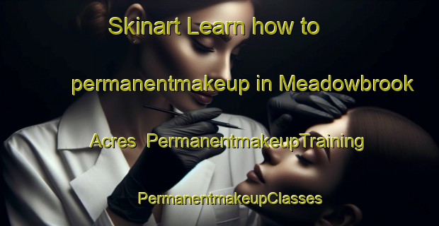 Skinart Learn how to permanentmakeup in Meadowbrook Acres | #PermanentmakeupTraining #PermanentmakeupClasses #SkinartTraining-United States