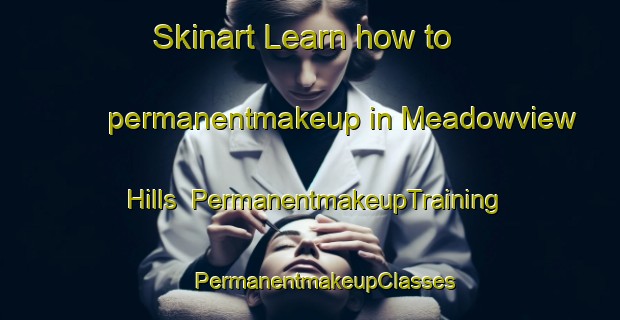 Skinart Learn how to permanentmakeup in Meadowview Hills | #PermanentmakeupTraining #PermanentmakeupClasses #SkinartTraining-United States