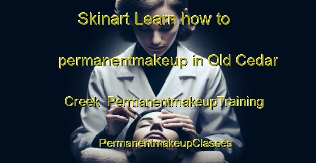 Skinart Learn how to permanentmakeup in Old Cedar Creek | #PermanentmakeupTraining #PermanentmakeupClasses #SkinartTraining-United States