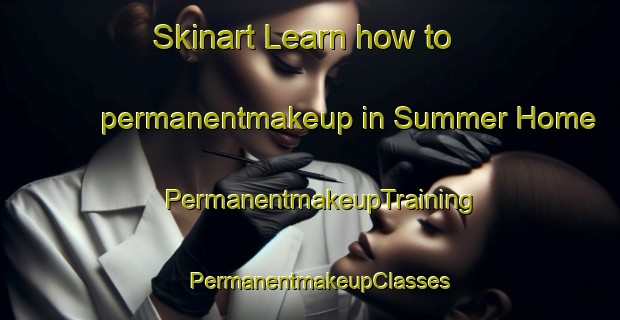 Skinart Learn how to permanentmakeup in Summer Home | PermanentmakeupTraining | PermanentmakeupClasses | SkinartTraining-United States