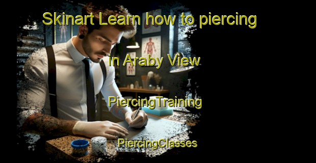 Skinart Learn how to piercing in Araby View | #PiercingTraining #PiercingClasses #SkinartTraining-United States