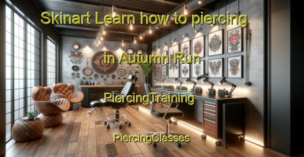 Skinart Learn how to piercing in Autumn Run | #PiercingTraining #PiercingClasses #SkinartTraining-United States