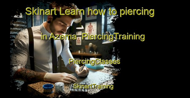 Skinart Learn how to piercing in Azema | #PiercingTraining #PiercingClasses #SkinartTraining-United States