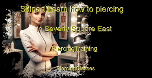 Skinart Learn how to piercing in Beverly Square East | #PiercingTraining #PiercingClasses #SkinartTraining-United States