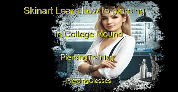 Skinart Learn how to piercing in College Mound | #PiercingTraining #PiercingClasses #SkinartTraining-United States