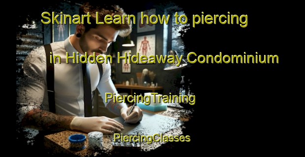 Skinart Learn how to piercing in Hidden Hideaway Condominium | #PiercingTraining #PiercingClasses #SkinartTraining-United States