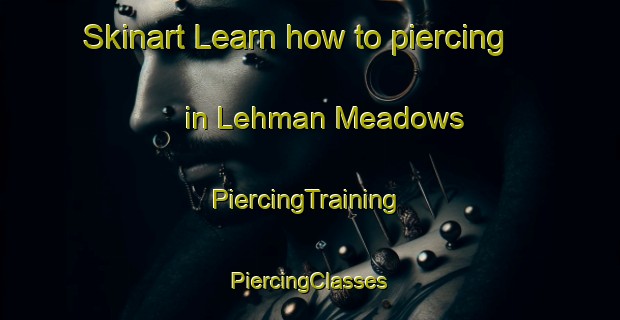 Skinart Learn how to piercing in Lehman Meadows | #PiercingTraining #PiercingClasses #SkinartTraining-United States