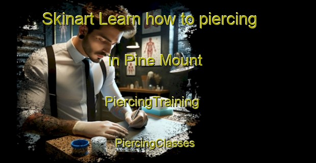 Skinart Learn how to piercing in Pine Mount | PiercingTraining | PiercingClasses | SkinartTraining-United States