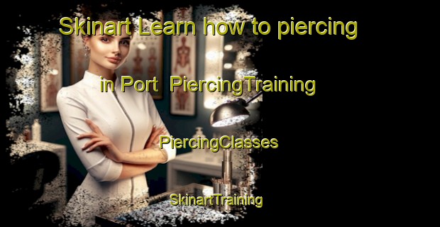 Skinart Learn how to piercing in Port | #PiercingTraining #PiercingClasses #SkinartTraining-United States