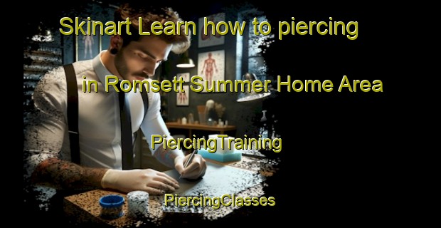 Skinart Learn how to piercing in Romsett Summer Home Area | #PiercingTraining #PiercingClasses #SkinartTraining-United States