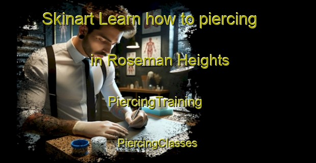 Skinart Learn how to piercing in Roseman Heights | #PiercingTraining #PiercingClasses #SkinartTraining-United States