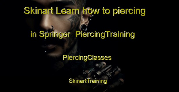 Skinart Learn how to piercing in Springer | PiercingTraining | PiercingClasses | SkinartTraining-United States