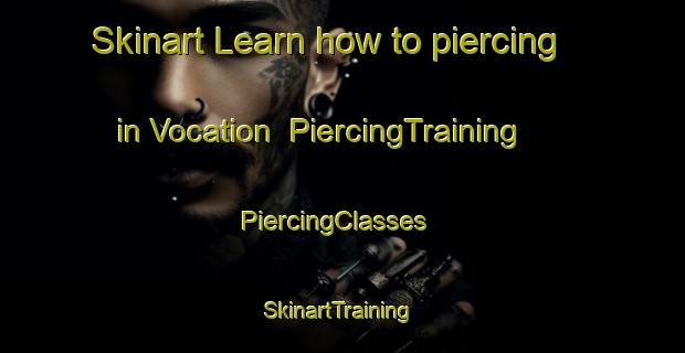 Skinart Learn how to piercing in Vocation | PiercingTraining | PiercingClasses | SkinartTraining-United States