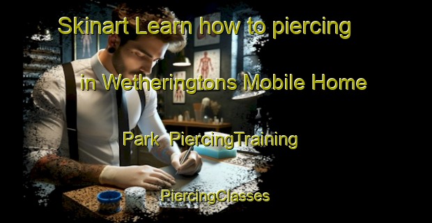 Skinart Learn how to piercing in Wetheringtons Mobile Home Park | #PiercingTraining #PiercingClasses #SkinartTraining-United States