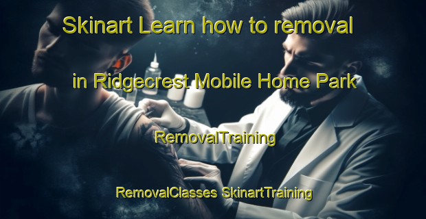 Skinart Learn how to removal in Ridgecrest Mobile Home Park | #RemovalTraining #RemovalClasses #SkinartTraining-United States