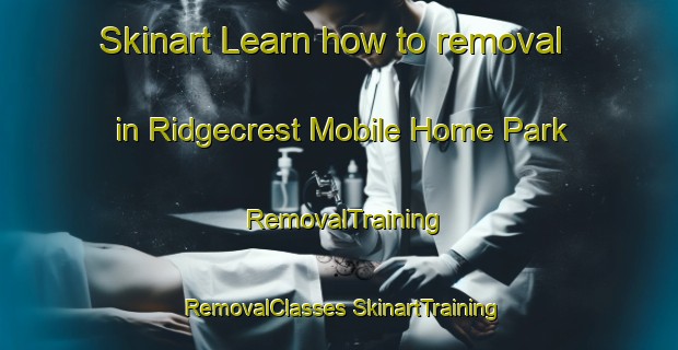 Skinart Learn how to removal in Ridgecrest Mobile Home Park | #RemovalTraining #RemovalClasses #SkinartTraining-United States