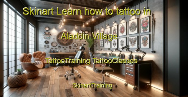 Skinart Learn how to tattoo in Aladdin Village | #TattooTraining #TattooClasses #SkinartTraining-United States