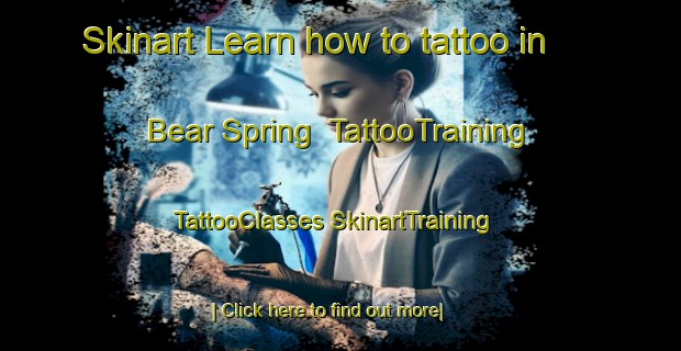 Skinart Learn how to tattoo in Bear Spring | #TattooTraining #TattooClasses #SkinartTraining-United States