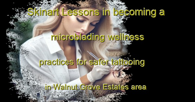 Skinart Lessons in becoming a microblading wellness practices for safer tattooing in Walnut Grove Estates area | MicrobladingTraining | MicrobladingClasses | SkinartTraining-United States