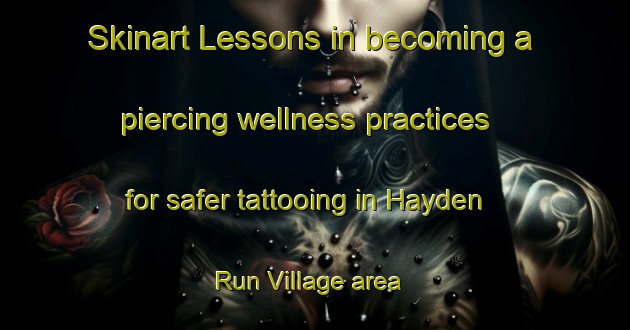 Skinart Lessons in becoming a piercing wellness practices for safer tattooing in Hayden Run Village area | PiercingTraining | PiercingClasses | SkinartTraining-United States