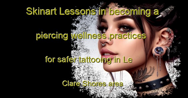 Skinart Lessons in becoming a piercing wellness practices for safer tattooing in Le Clare Shores area | PiercingTraining | PiercingClasses | SkinartTraining-United States