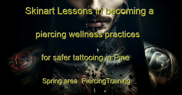 Skinart Lessons in becoming a piercing wellness practices for safer tattooing in Pine Spring area | PiercingTraining | PiercingClasses | SkinartTraining-United States