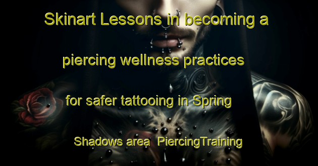 Skinart Lessons in becoming a piercing wellness practices for safer tattooing in Spring Shadows area | PiercingTraining | PiercingClasses | SkinartTraining-United States